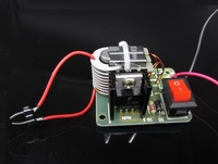 15KV wysokiej częstotliwości DC wysokiego napięcia łuku zapłonu falownik agregatu Boost Step-Up 18650 DIY Kit U transformator rdzeniowy Suite 3.7V 4